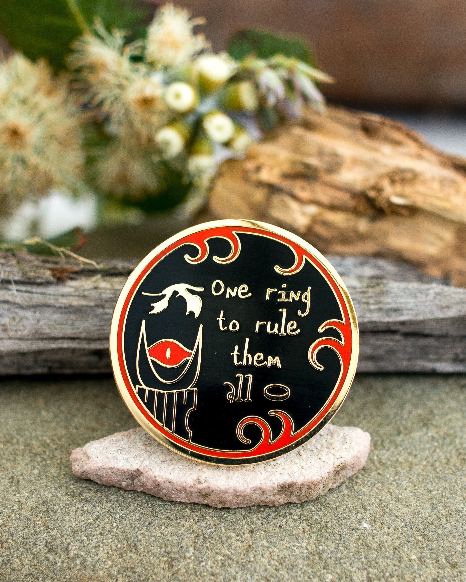 One Ring to Rule Them All, LOTR enamel pin