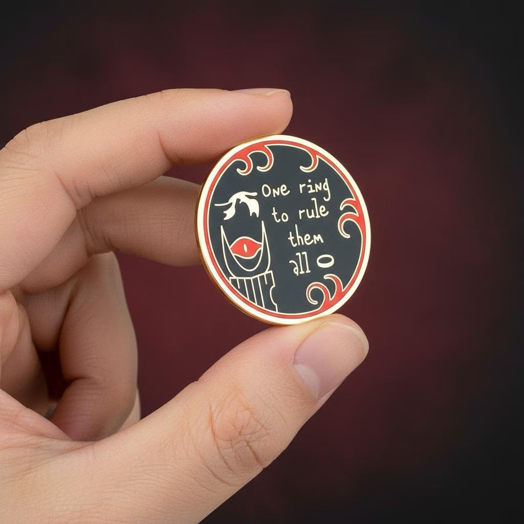 One Ring to Rule Them All, LOTR enamel pin