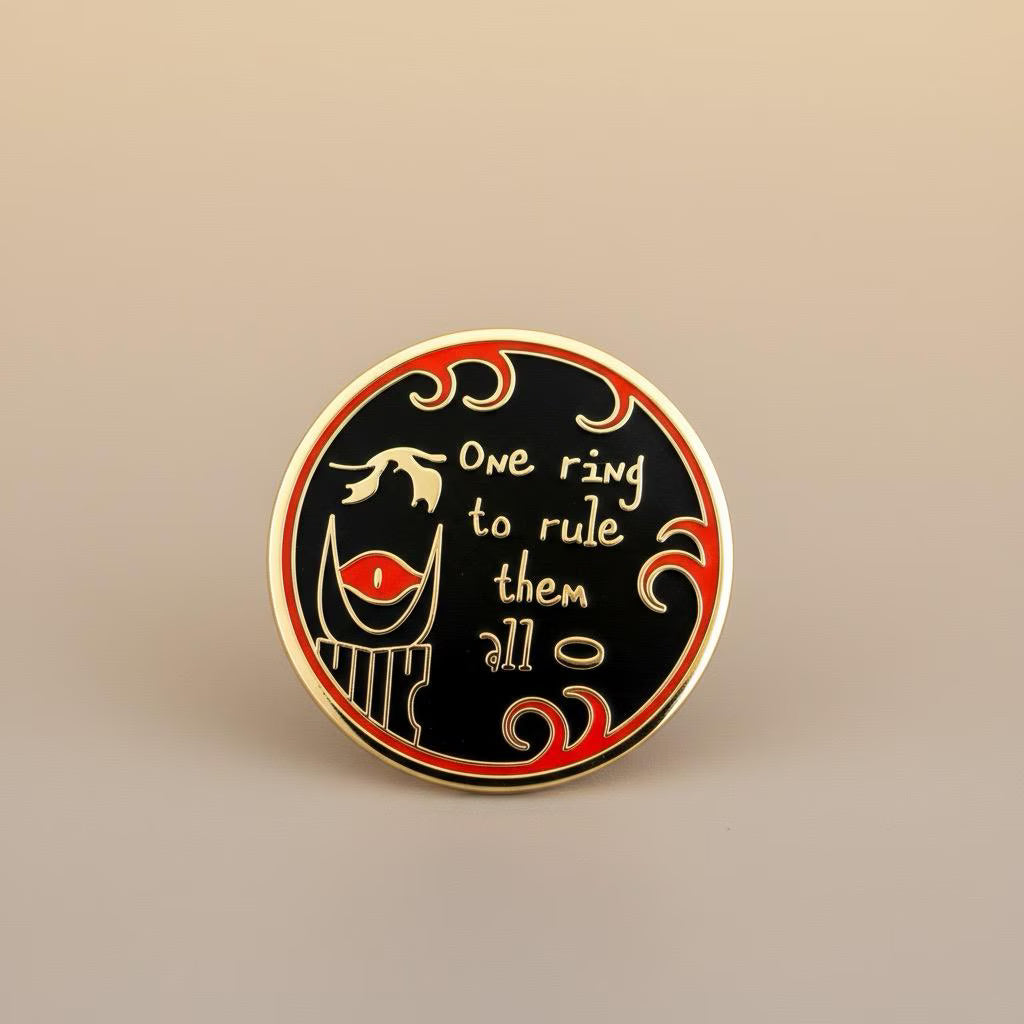 One Ring to Rule Them All, LOTR enamel pin