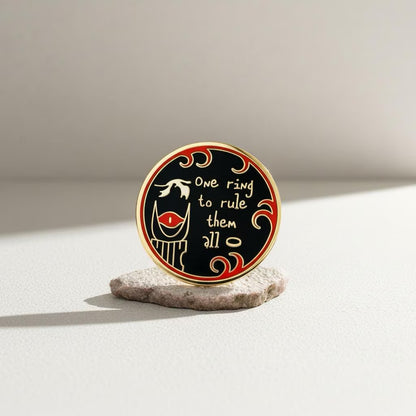 One Ring to Rule Them All, LOTR enamel pin