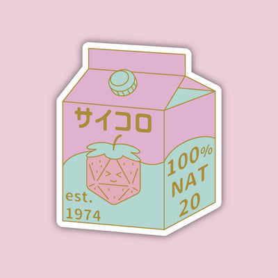 Dice Box Sticker