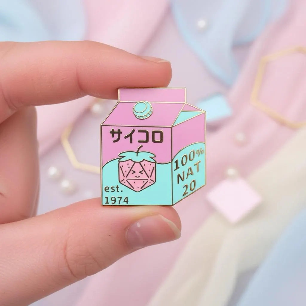 Dice Box, D&D enamel pin