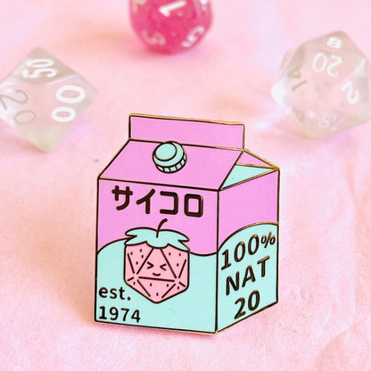 Dice Box, D&D enamel pin