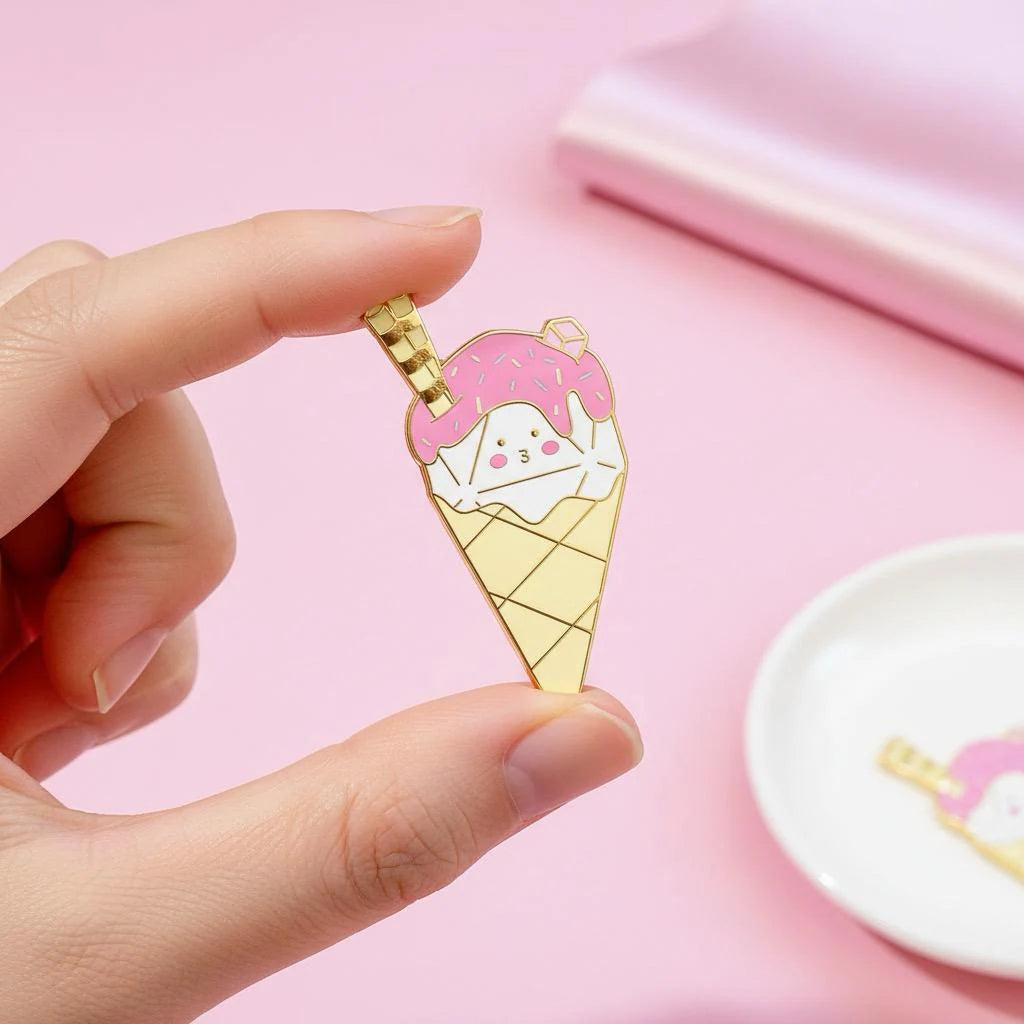 Dice Cream, D&D enamel pin