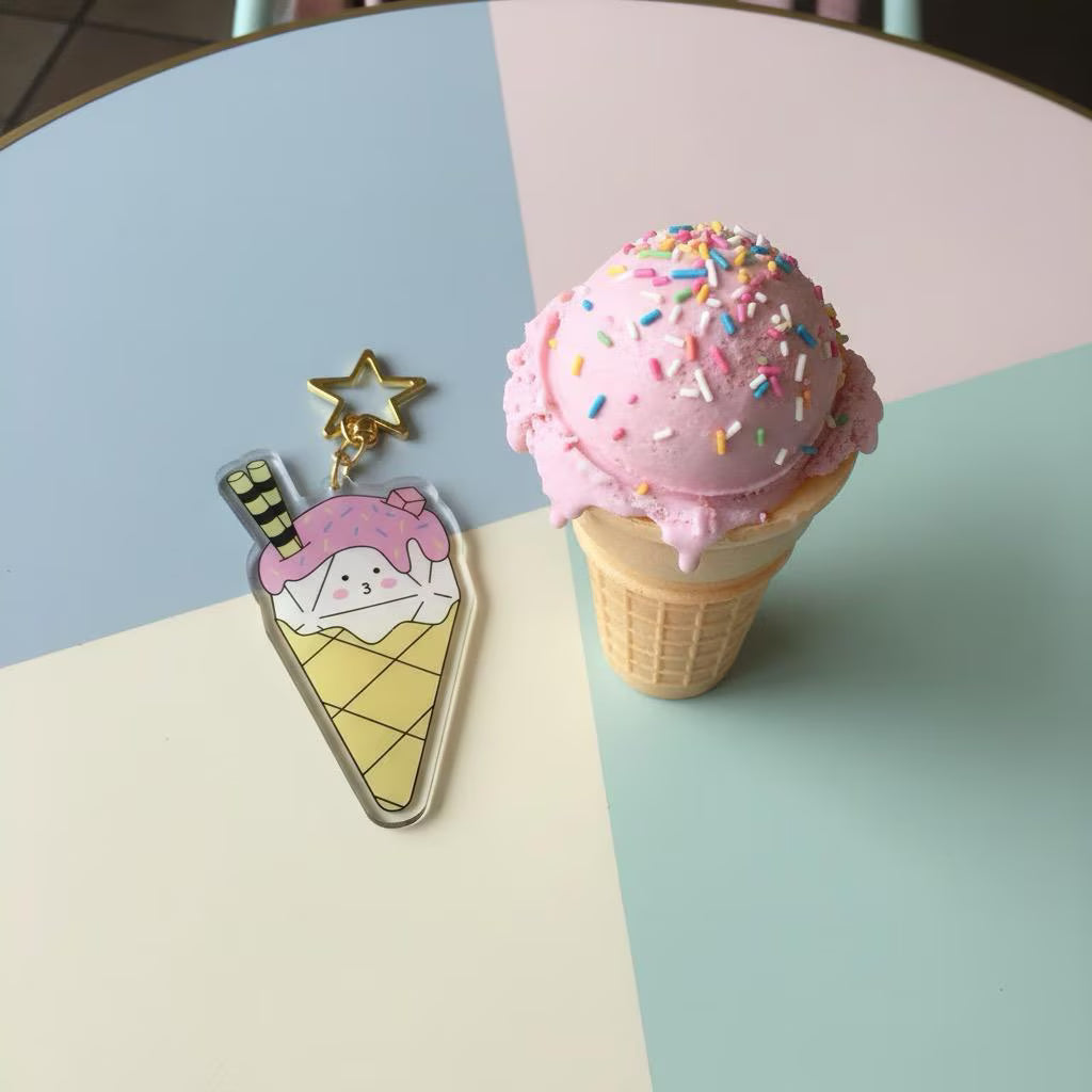 Dice Cream, D&D enamel pin
