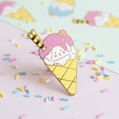 Dice Cream, D&D enamel pin