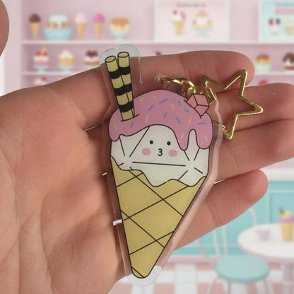 Dice Cream, D&D enamel pin