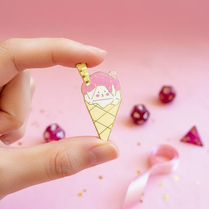 Dice Cream, D&D enamel pin