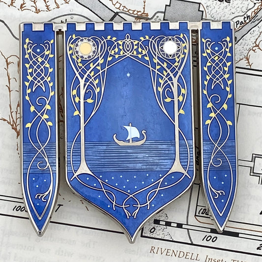 The Undying Lands, LOTR enamel pin