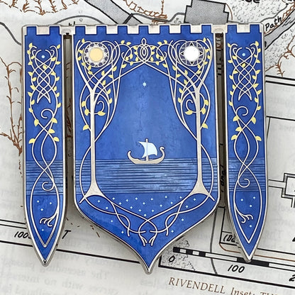 The Undying Lands, LOTR enamel pin