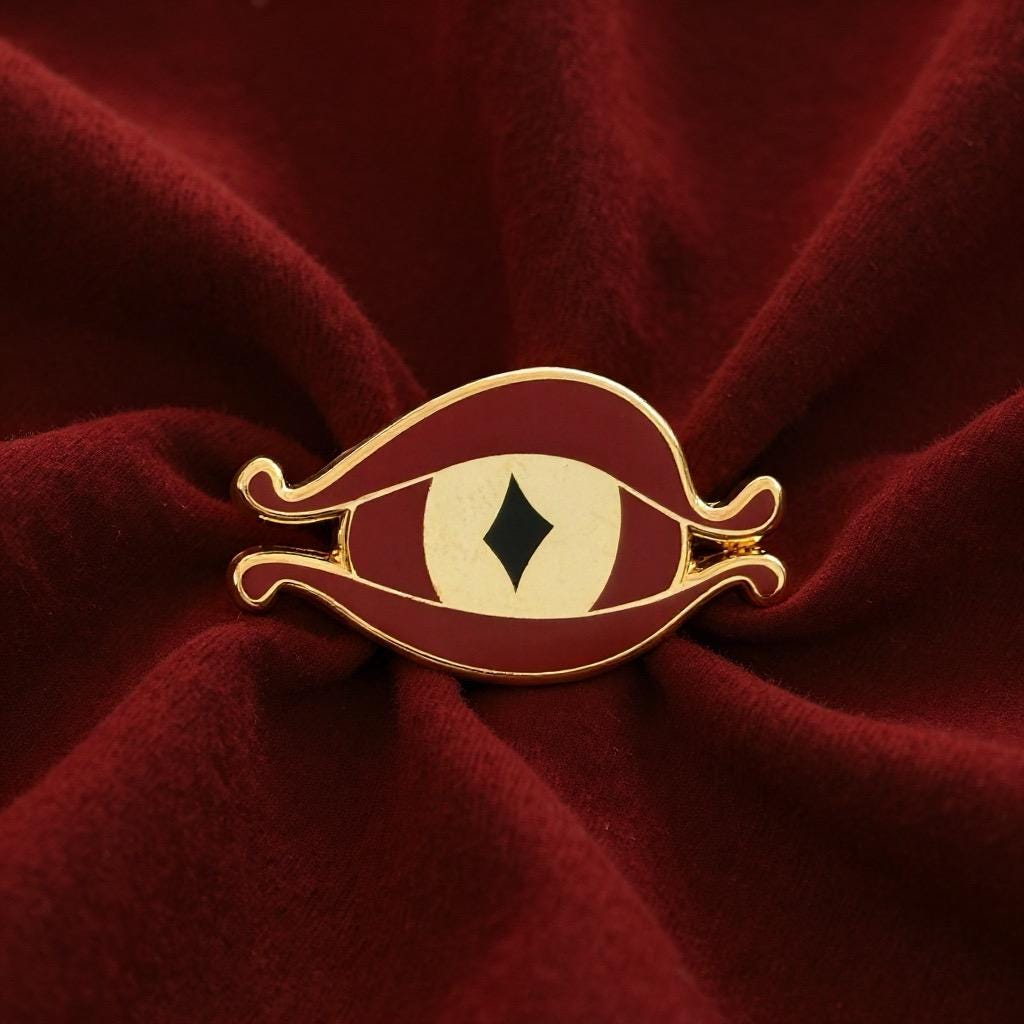 Eye of Sauron, LOTR enamel pin