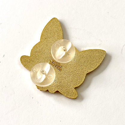 Enchanted Familiar Cat, witchy enamel pin
