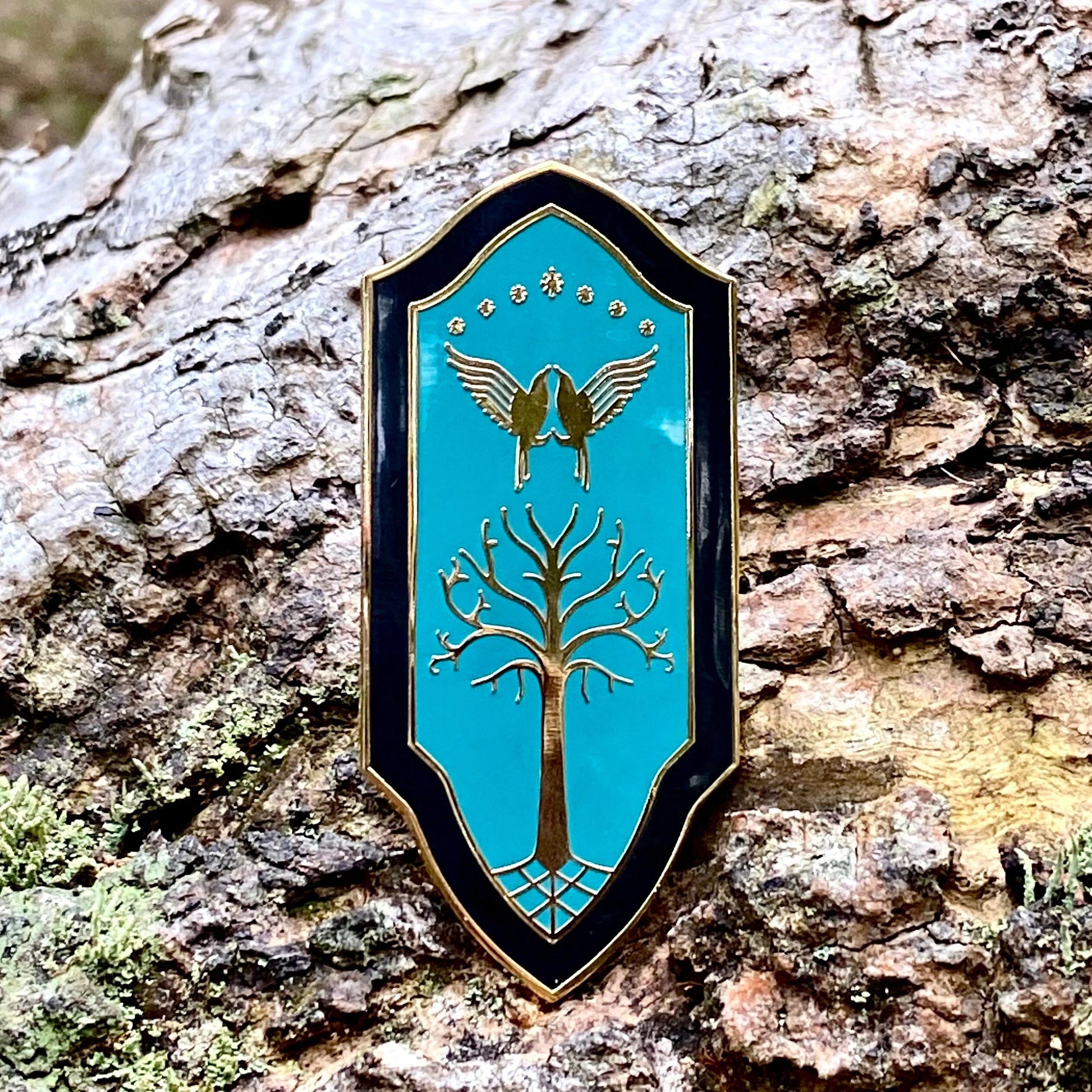 Faramir's Battleshield, LOTR enamel pin