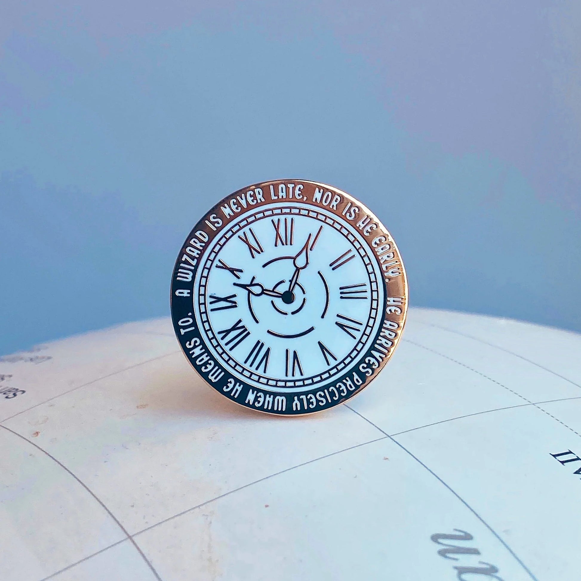 A Wizard is Never Late, LOTR enamel pin