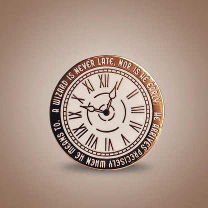 A Wizard is Never Late, LOTR enamel pin