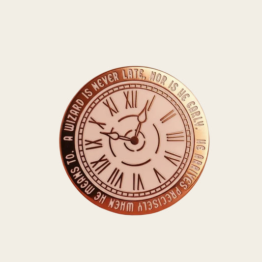A Wizard is Never Late, LOTR enamel pin