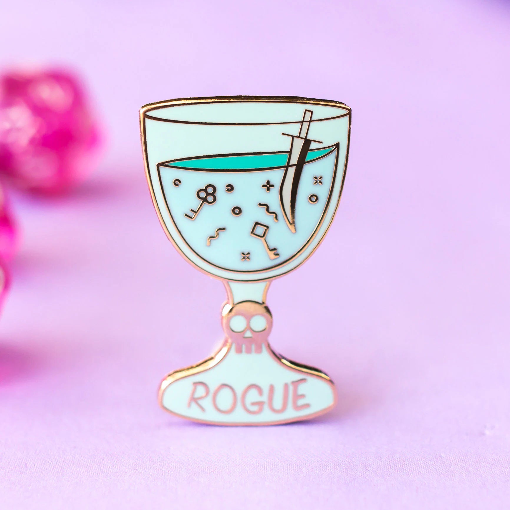 Rogue Vessel, D&D enamel pin