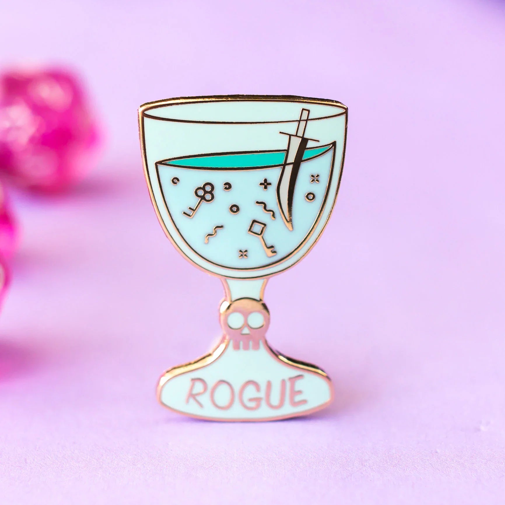 Rogue Vessel, D&D enamel pin