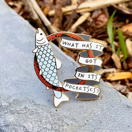 Gollum Riddle Pin