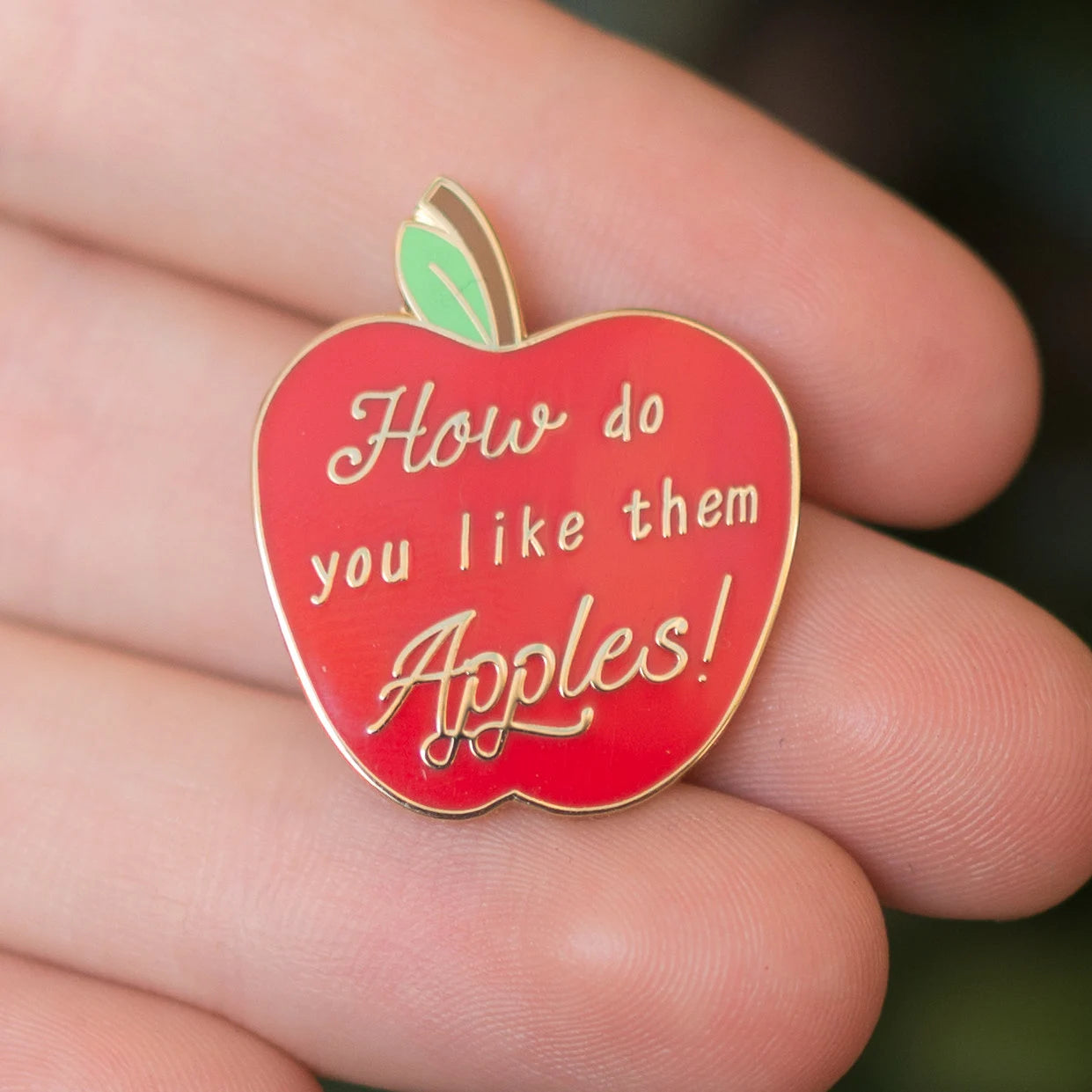 How do you like dem Apples?