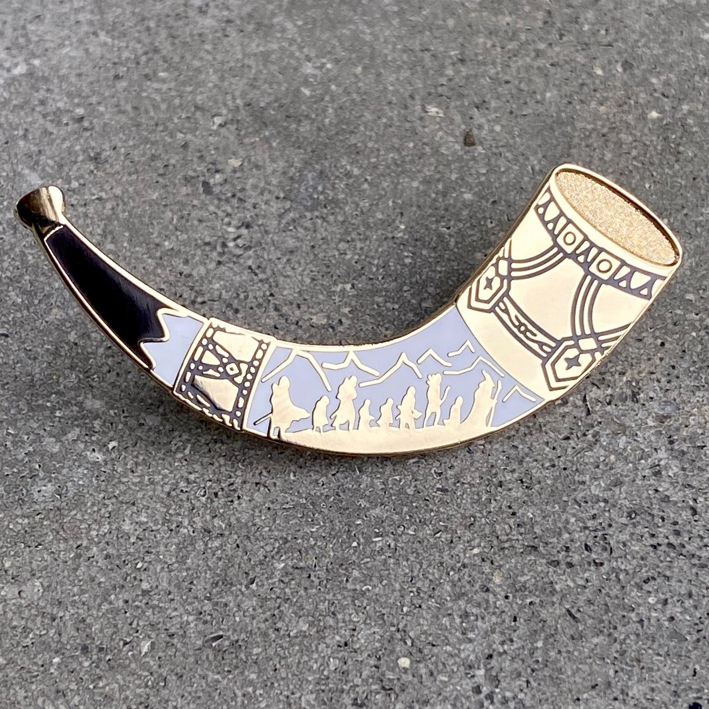 The Horn of Gondor, LOTR enamel pin