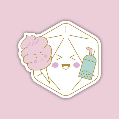 Yum Dice Sticker
