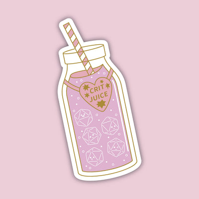 Crit Juice Sticker