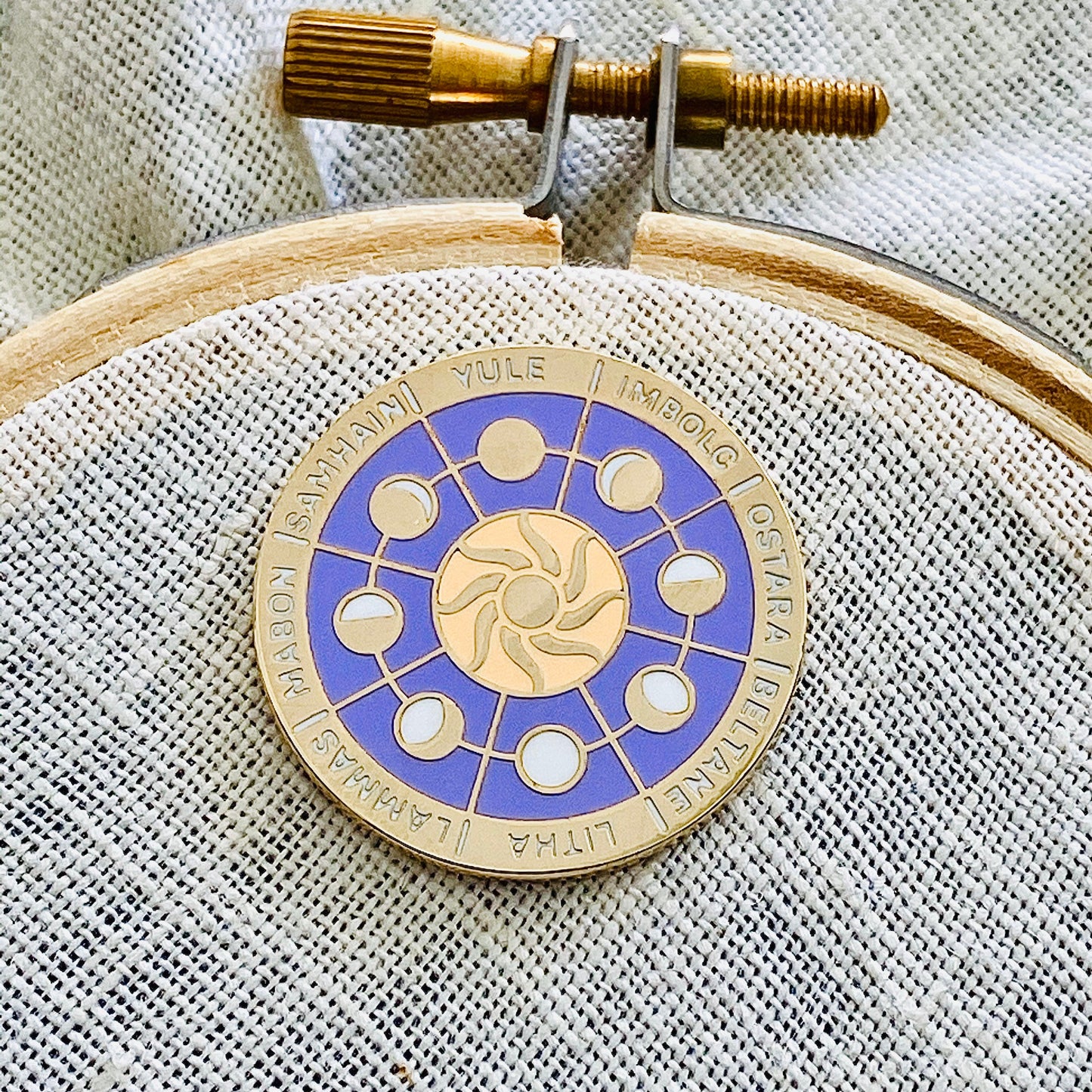 Wheel of the Year Needle Minder