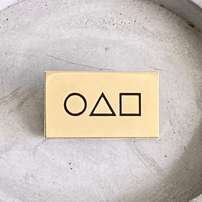 Gold & Black Geometric