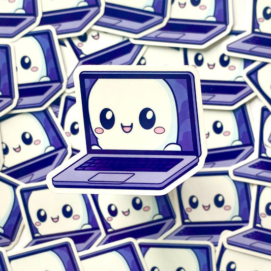 Boo-t Up Sticker