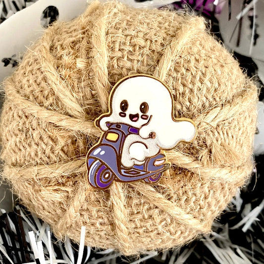Halloween Vespa Vapors: The Ghostly Rider Pi