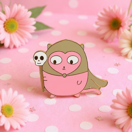 Necro'meow'ncer Cat Pin