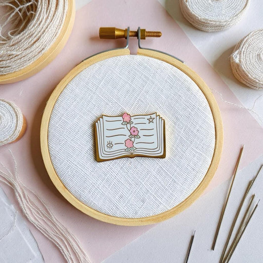 Witch Book Needle Minder