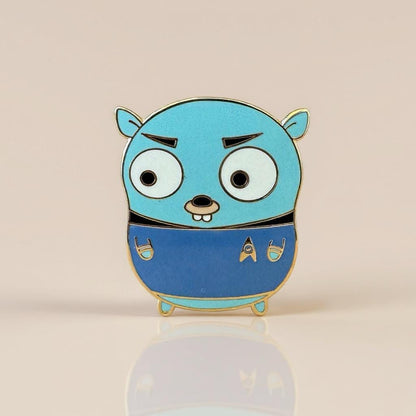 Spock Gopher Pin