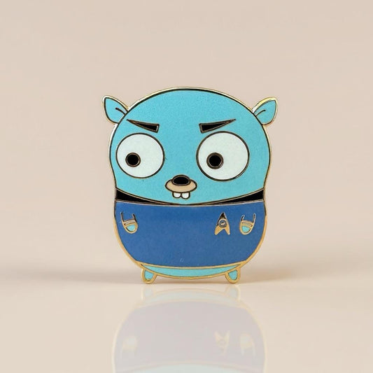 Spock Gopher Pin