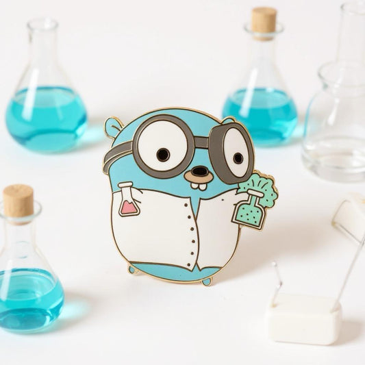Functor Gopher Pin