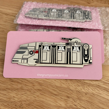 Imperial Troop Transport, Star Wars enamel pin