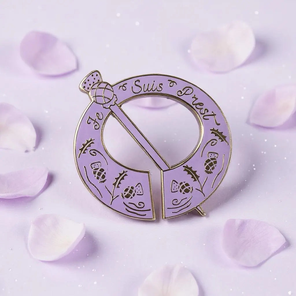Outlander: Je Suis Pret, Outlander enamel pin