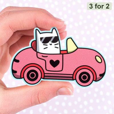 Kittymobile Sticker