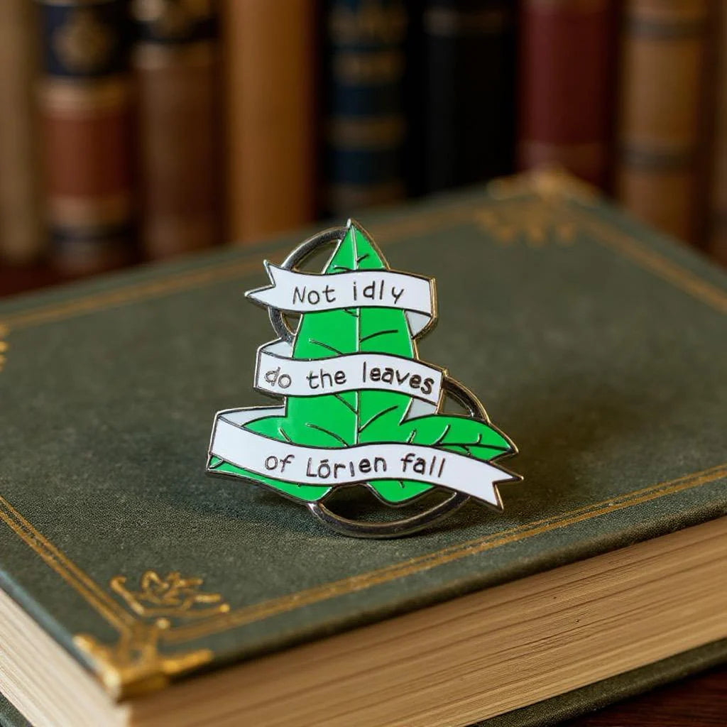 Leaves of Lórien, LOTR enamel pin