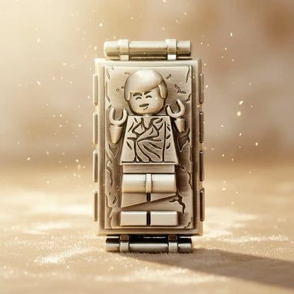 Lego Carbonite Han Solo, Star Wars enamel pin