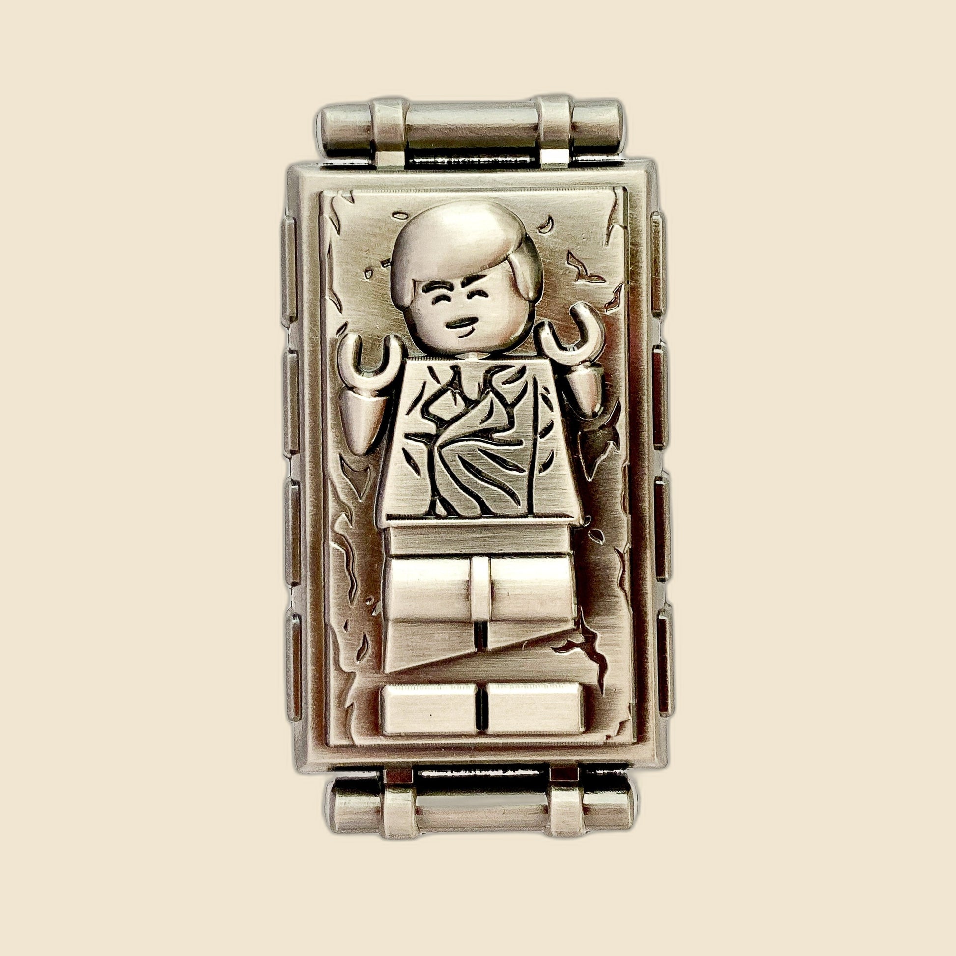 Lego Carbonite Han Solo, Star Wars enamel pin