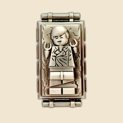 Lego Carbonite Han Solo, Star Wars enamel pin