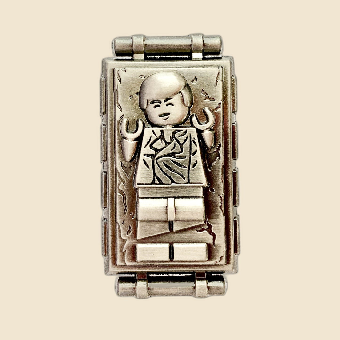 Lego Carbonite Han Solo, Star Wars enamel pin