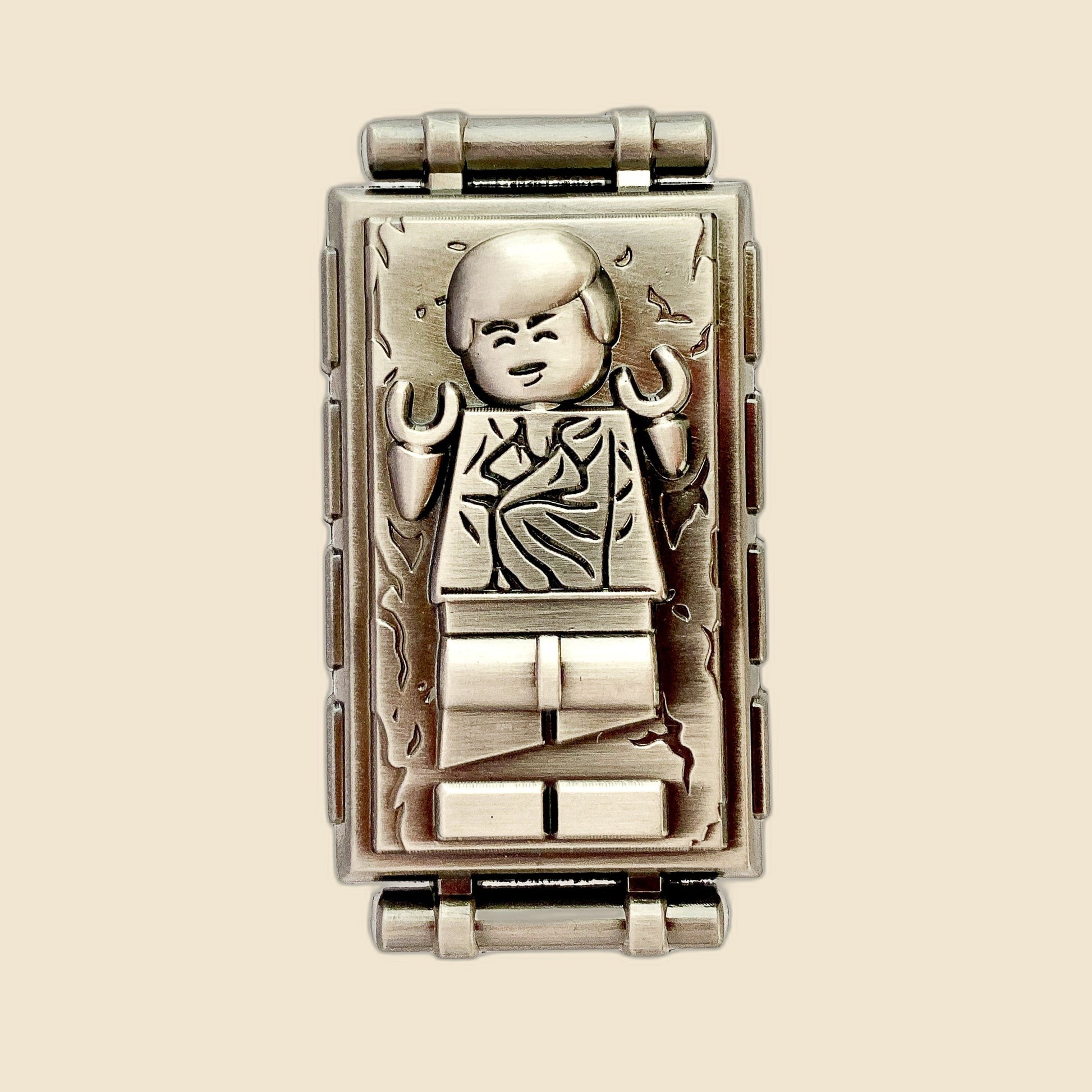 Lego Carbonite Han Solo, Star Wars enamel pin