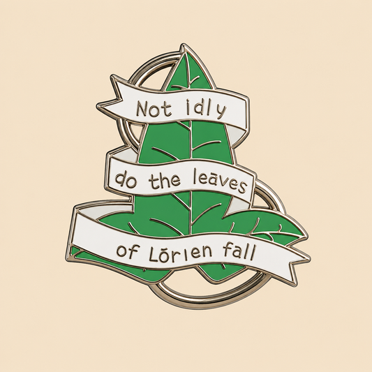Leaves of Lórien, LOTR enamel pin