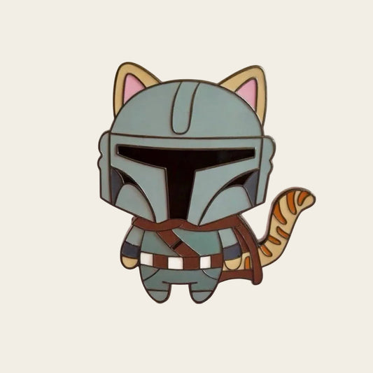 Meowdalorian, Star Wars enamel pin