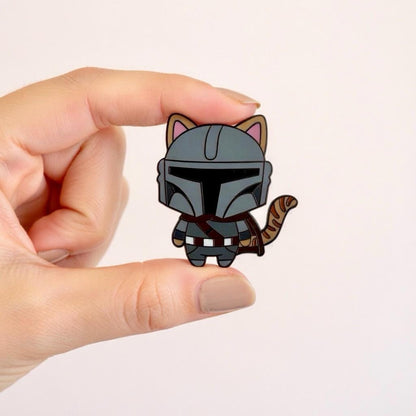 Meowdalorian, Star Wars enamel pin