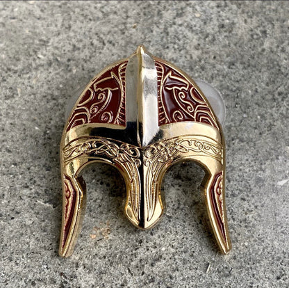 Merry Rohan Helmet, LOTR enamel pin