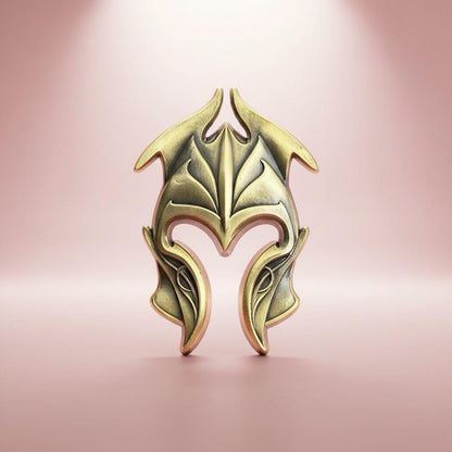 Mirkwood Elf Helmet, LOTR enamel pin